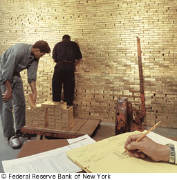 International Vault, Federal Reserve Bank New York